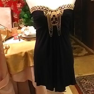 size small-tube top mini dress